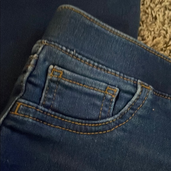 Jumping Beans Kids Stretchy Bell Bottom Blue Jeans - Picture 2 of 6